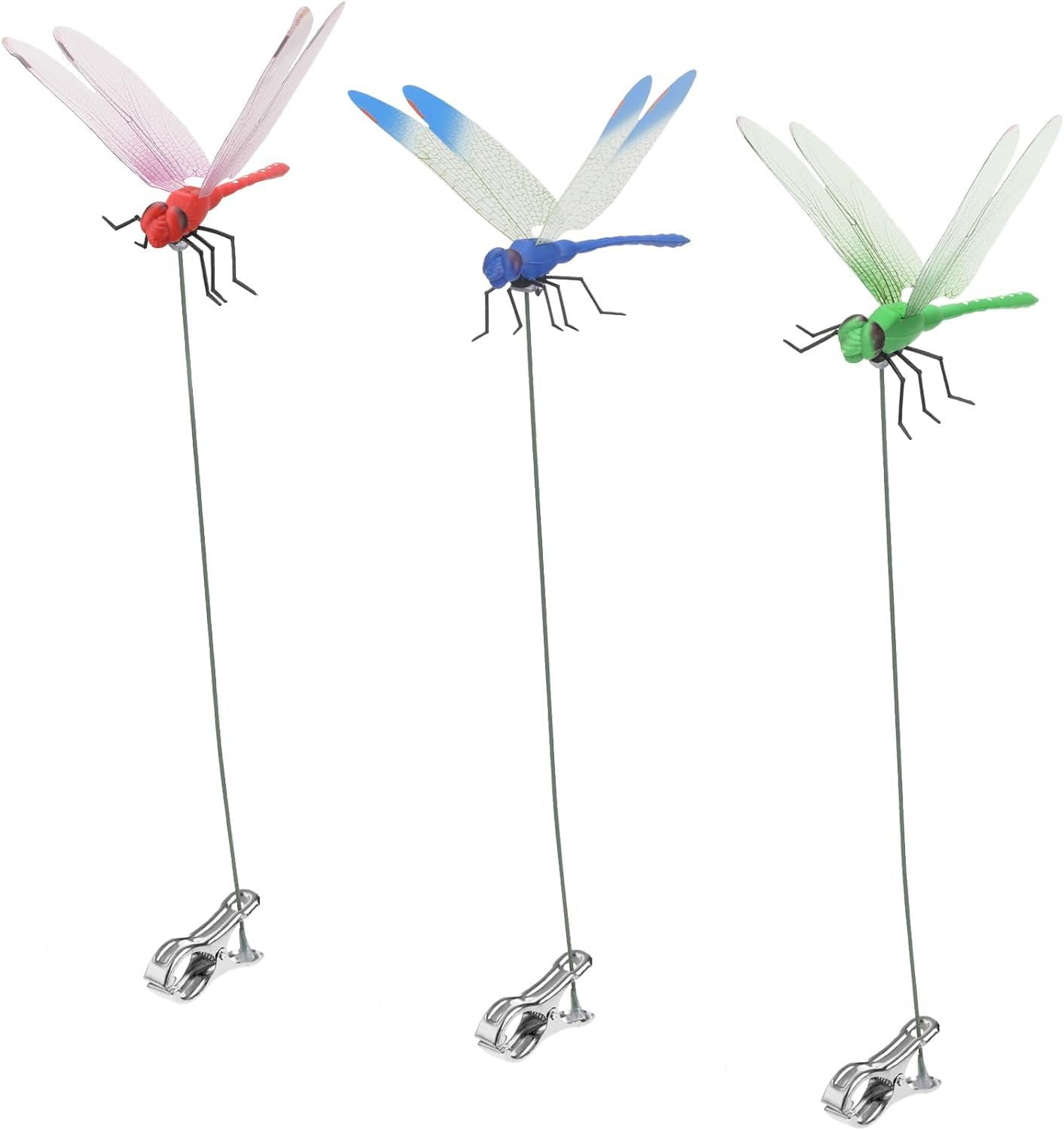 3D Dragonfly Rod Clip Insect Repellent