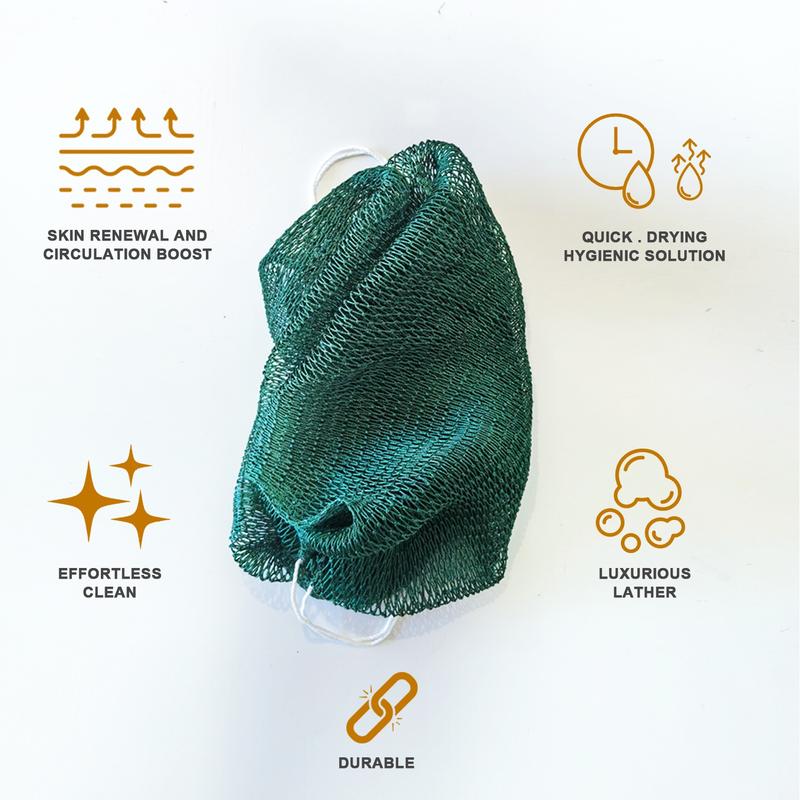 African Exfoliating Net Sponge