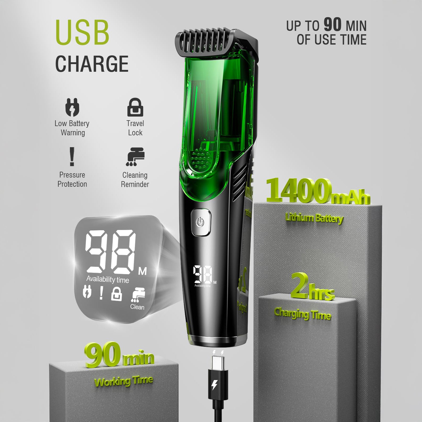 ShaveTidy™: Capture Every Hair, Skip the Cleanup