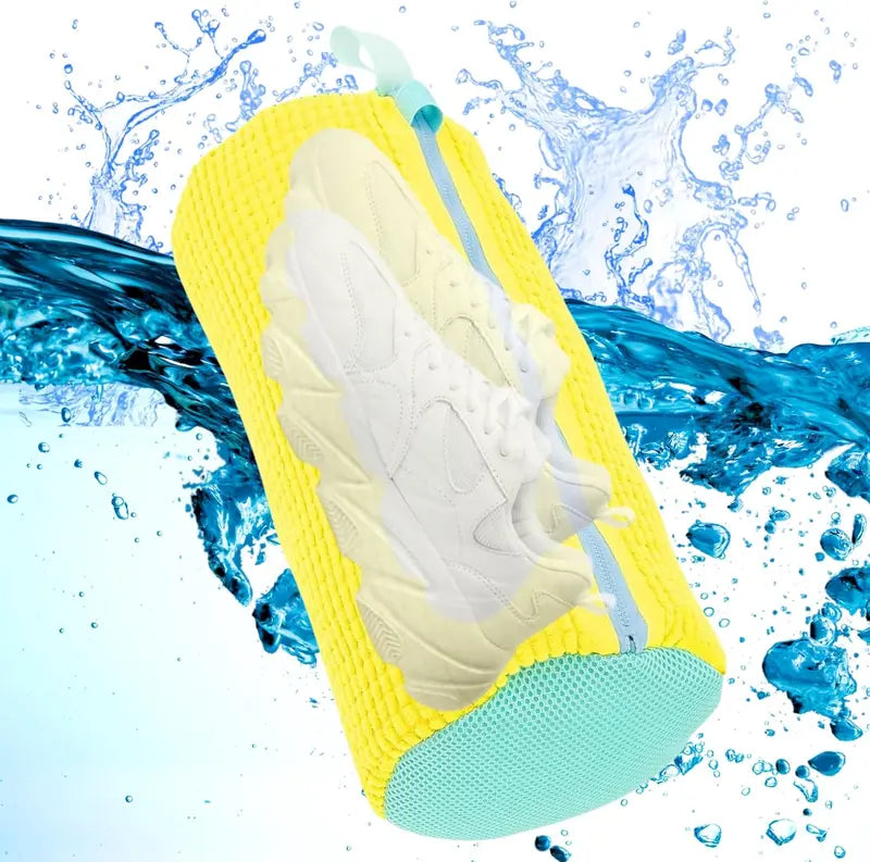 TumbleFresh™: No More Scrubbing Shoes Over the Sink