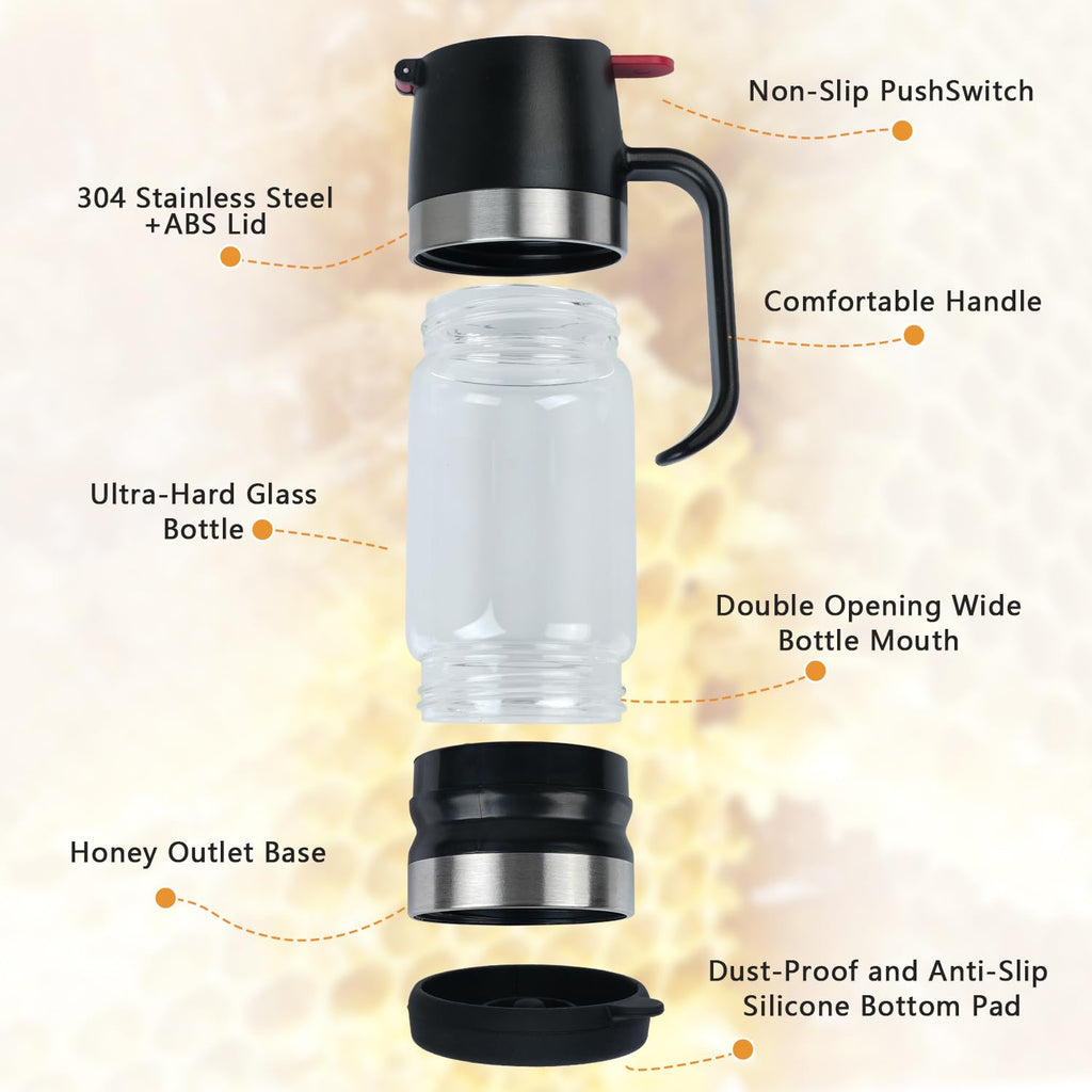 ClearDrizzle™: Drip-Free Pouring for Honey, Syrup & Everything In Between