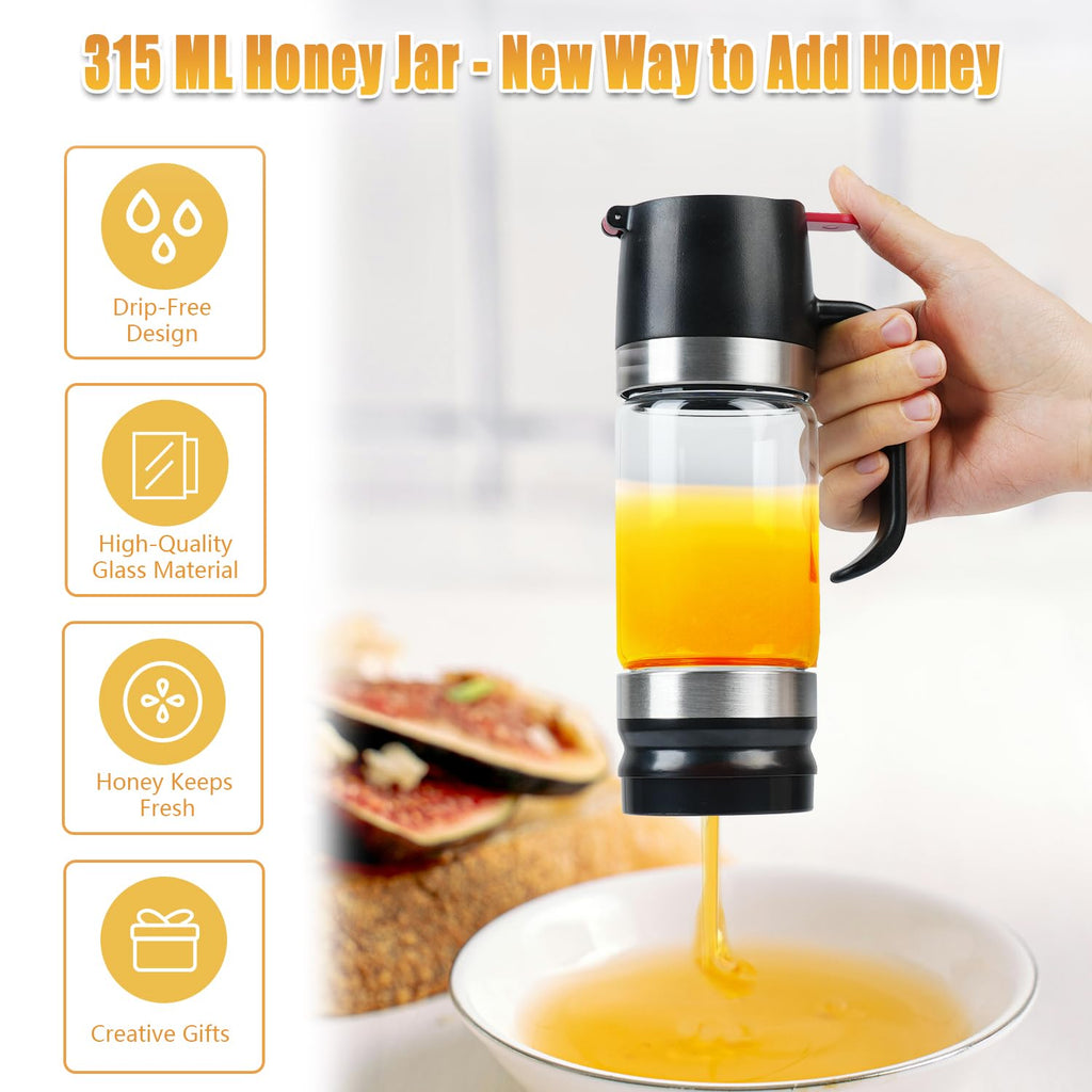ClearDrizzle™: Drip-Free Pouring for Honey, Syrup & Everything In Between