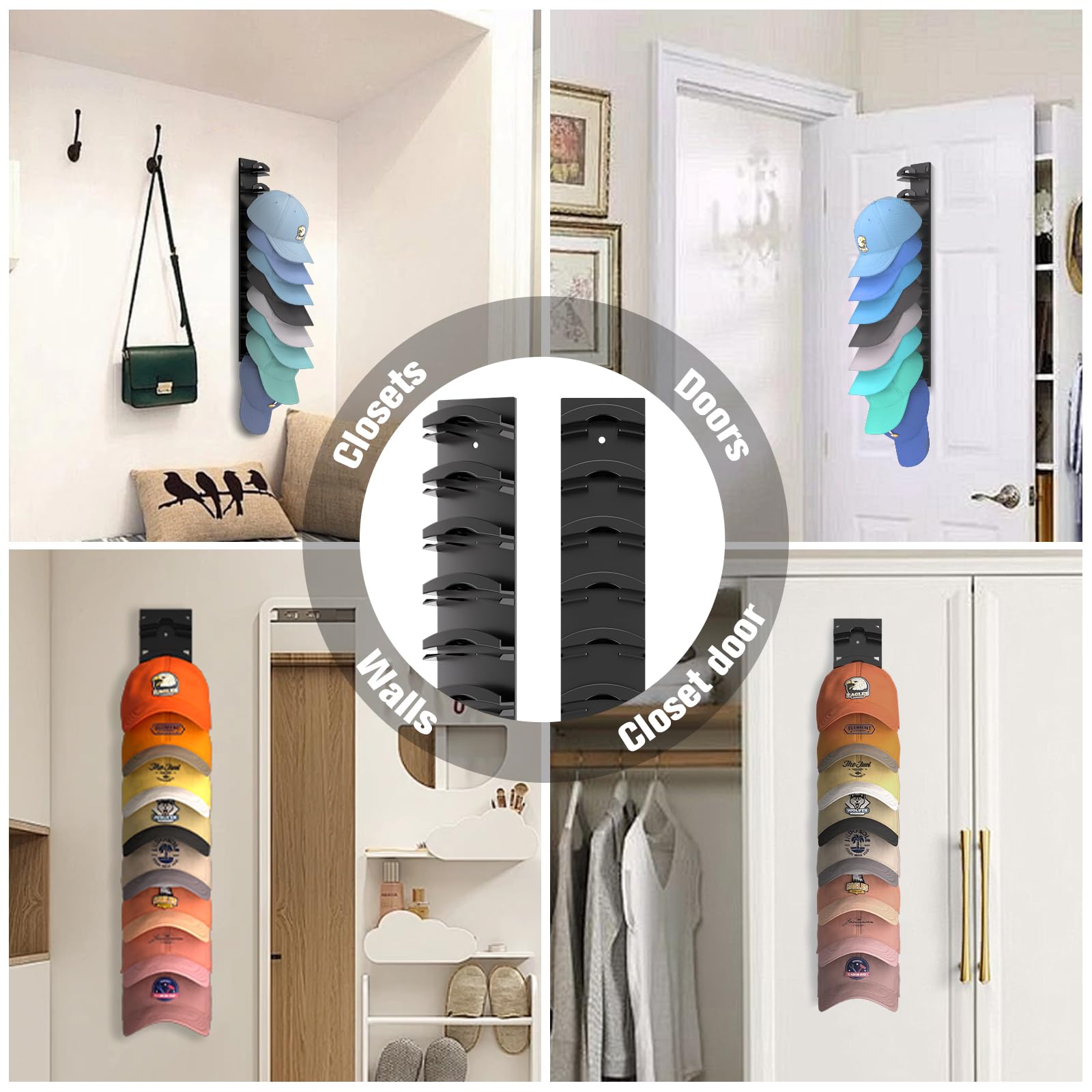 HatHanger™ - Organize and Display Your Hats with Ease