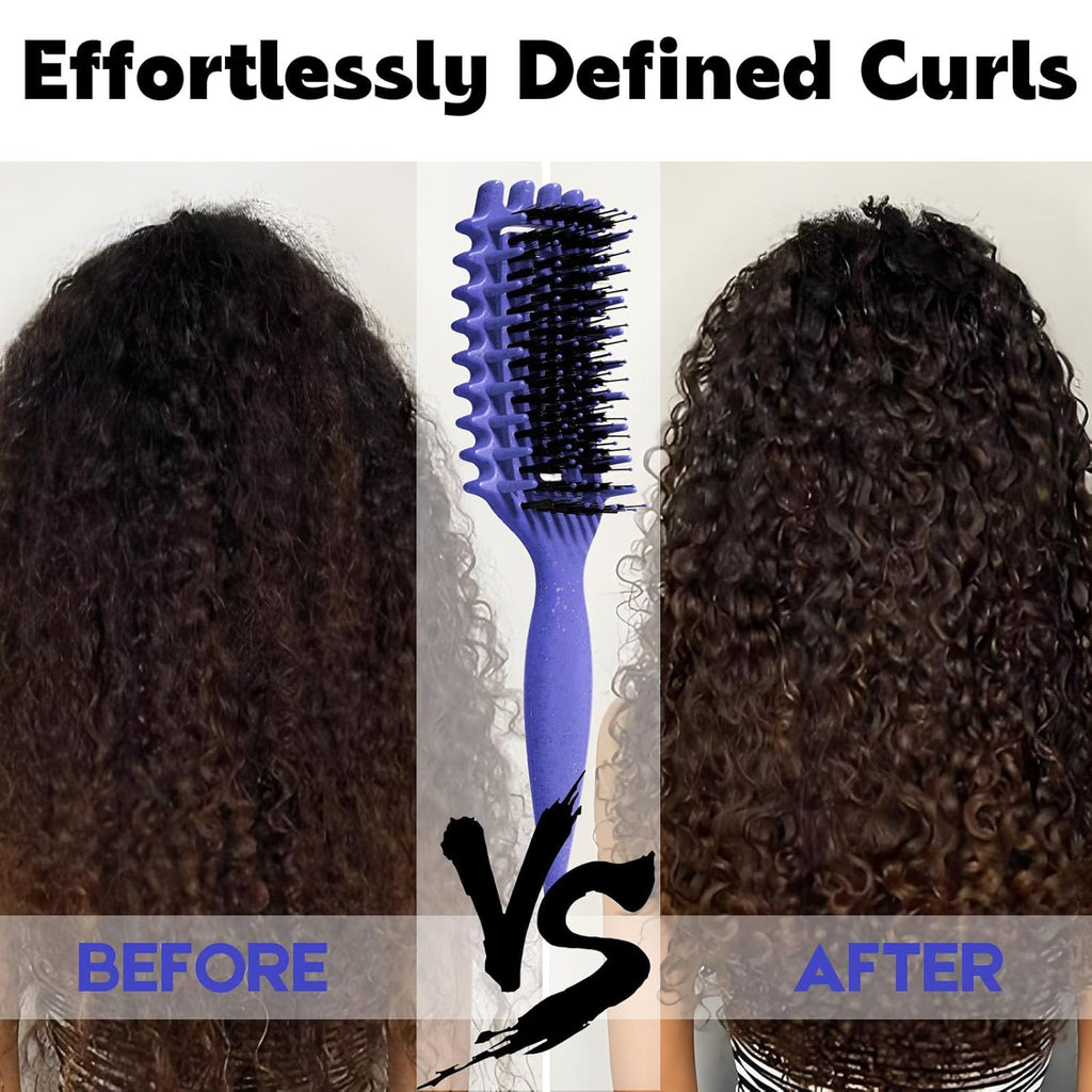 CurlDefine Brush™: Say Goodbye to Messy Hair and Hello to Picture-Perfect Curls