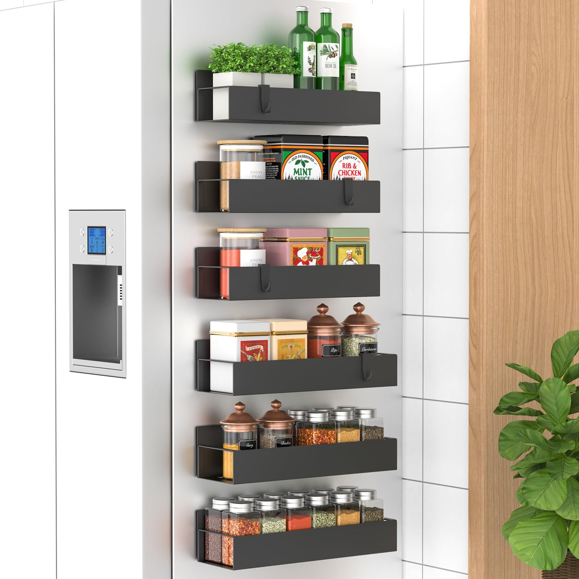 Magnetic Spice Storage Rack