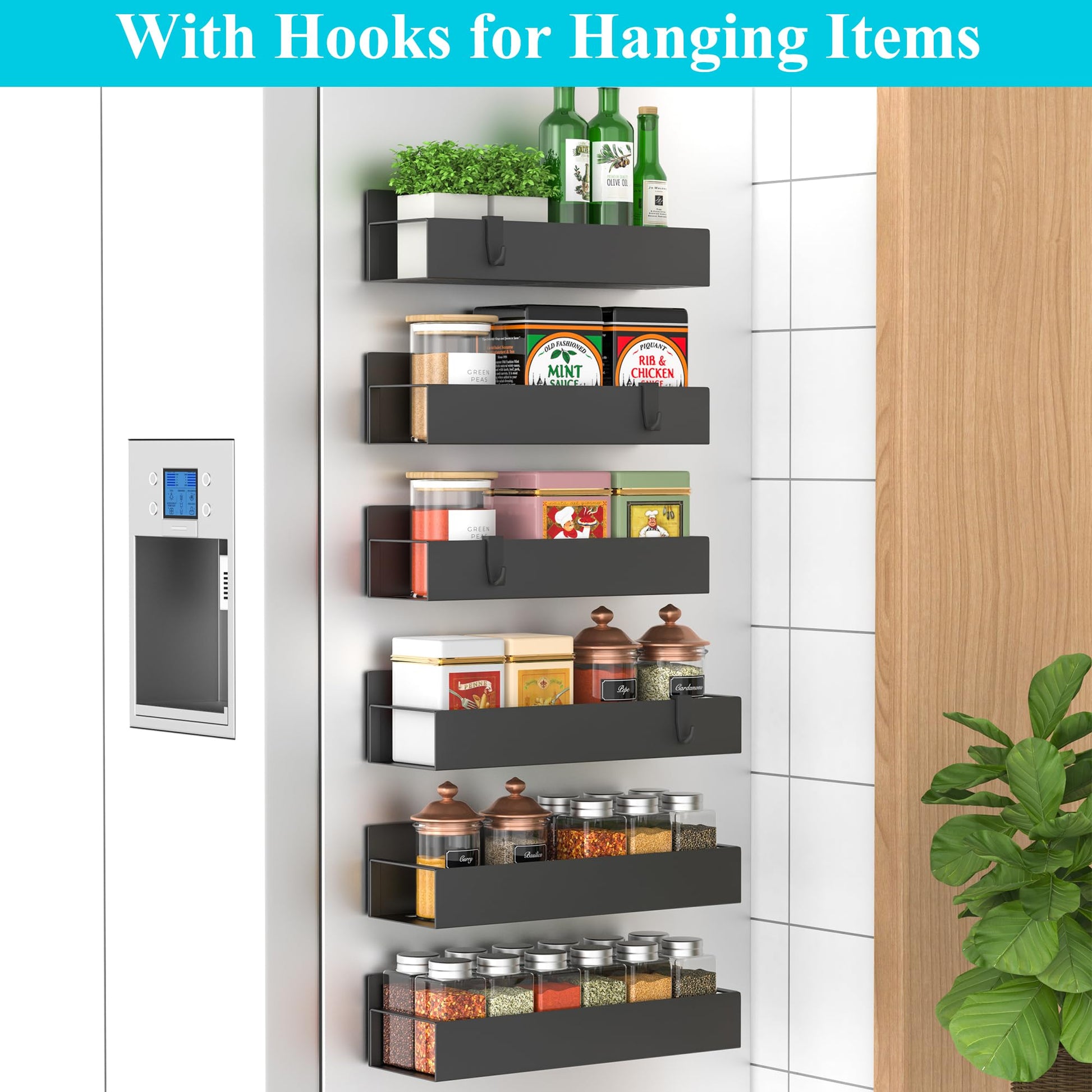 Magnetic Spice Storage Rack