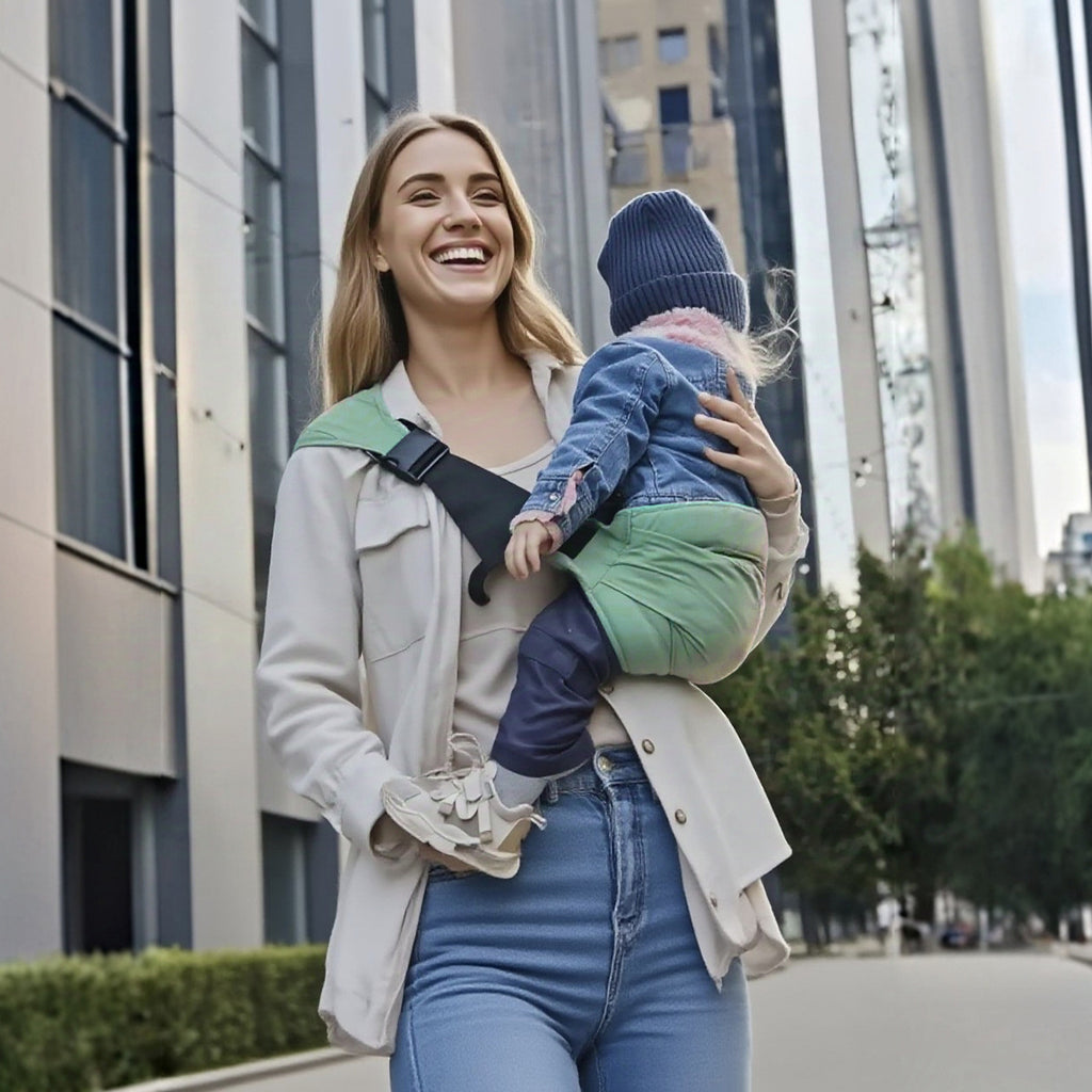 BabyBond™: Carry Your Baby Close Without the Back Pain