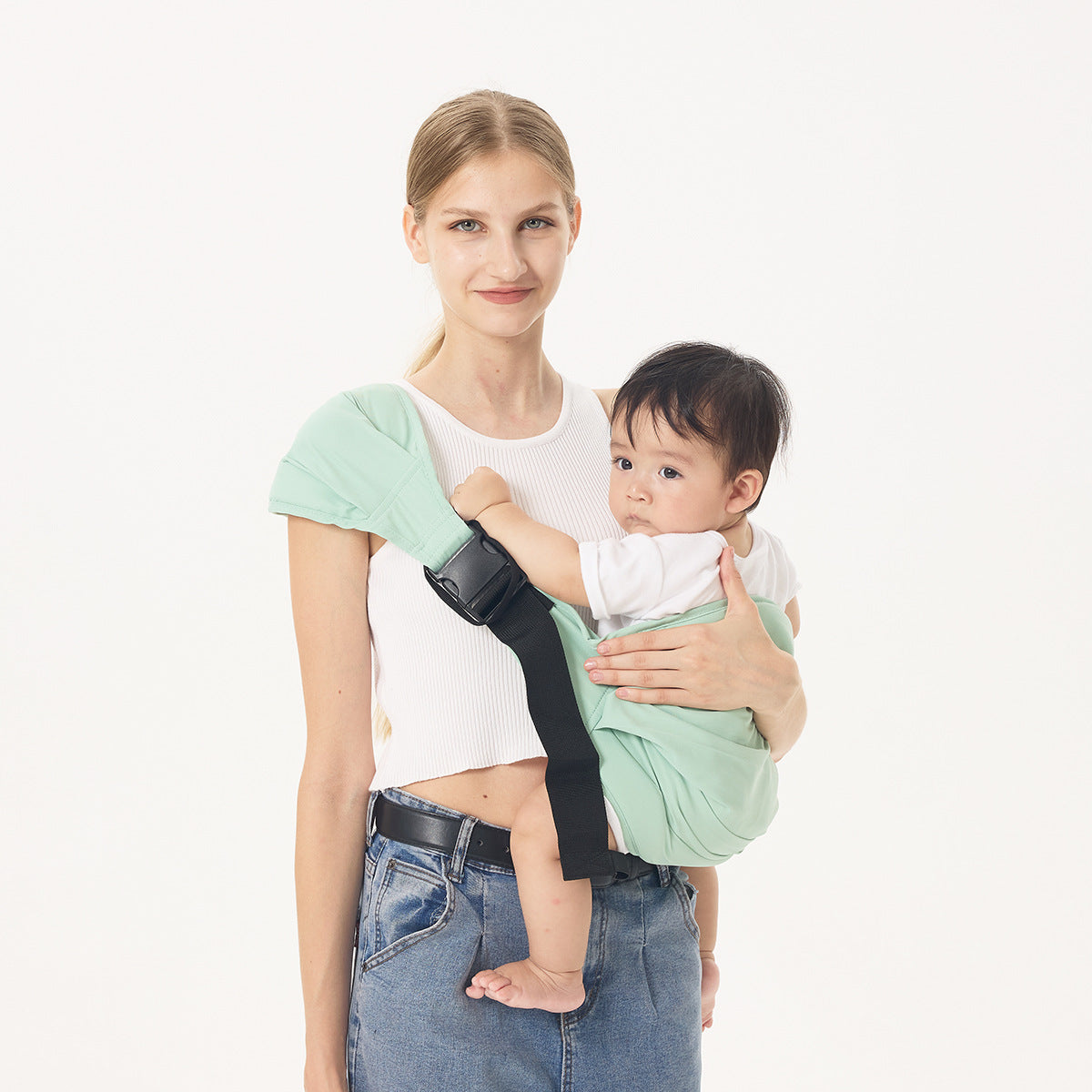 BabyBond™: Carry Your Baby Close Without the Back Pain