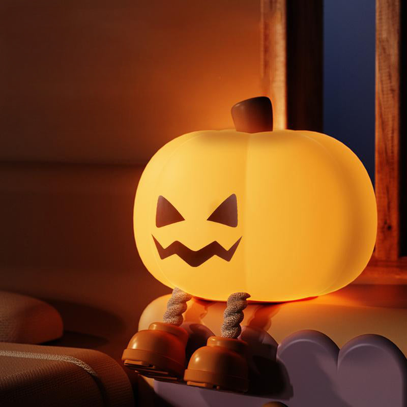 Cute Halloween Pumpkin Night Light