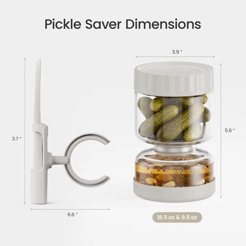 3-Piece Glass Pickling Jar Set
