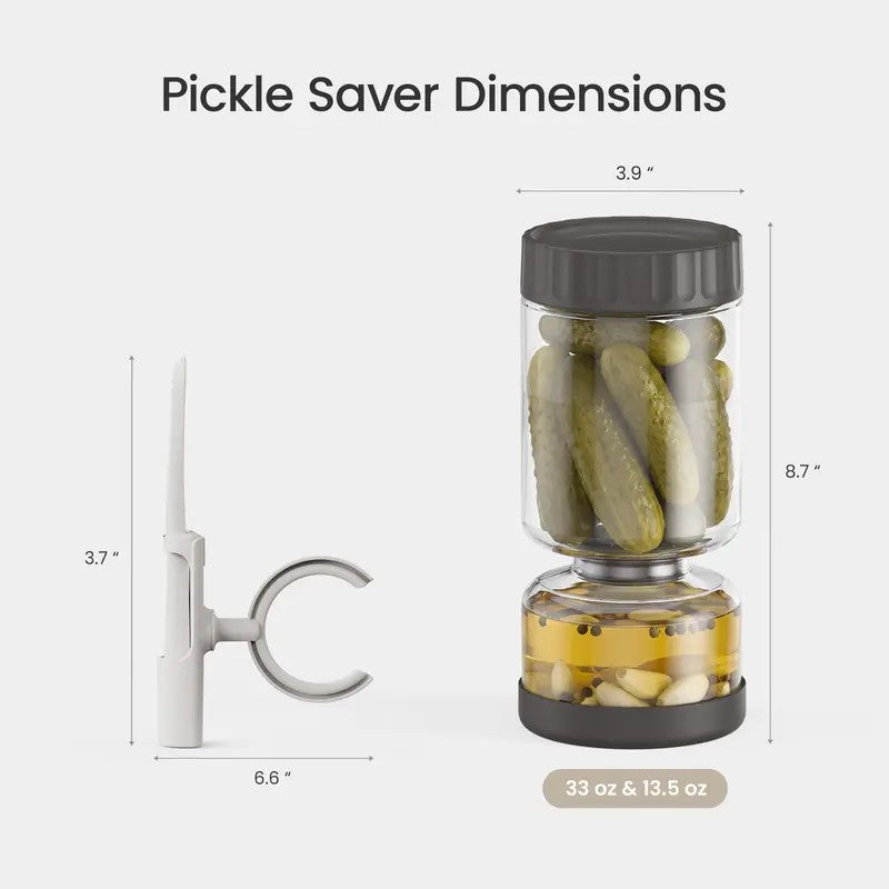 3-Piece Glass Pickling Jar Set