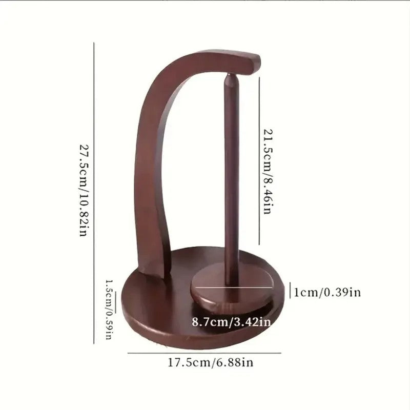 Modern Wood Yarn Ball Holder