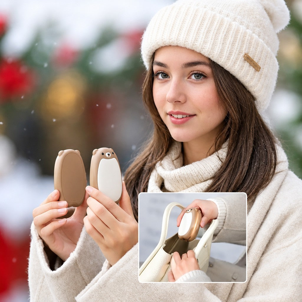 Bear Shaped Rechargeable Hand Warmer