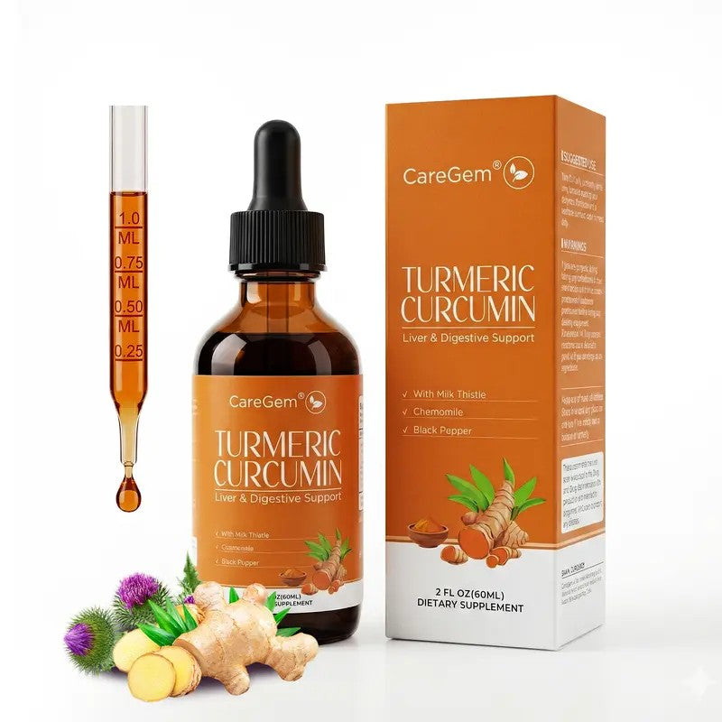 Turmeric Curcumin & Milk Thistle Liquid Drops