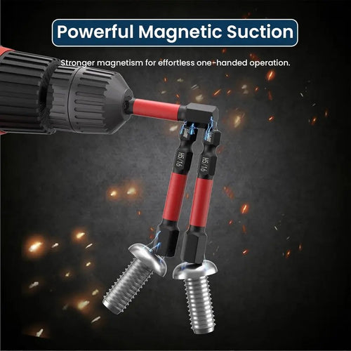 22-Piece S2 Steel Impact Driver Bit Set