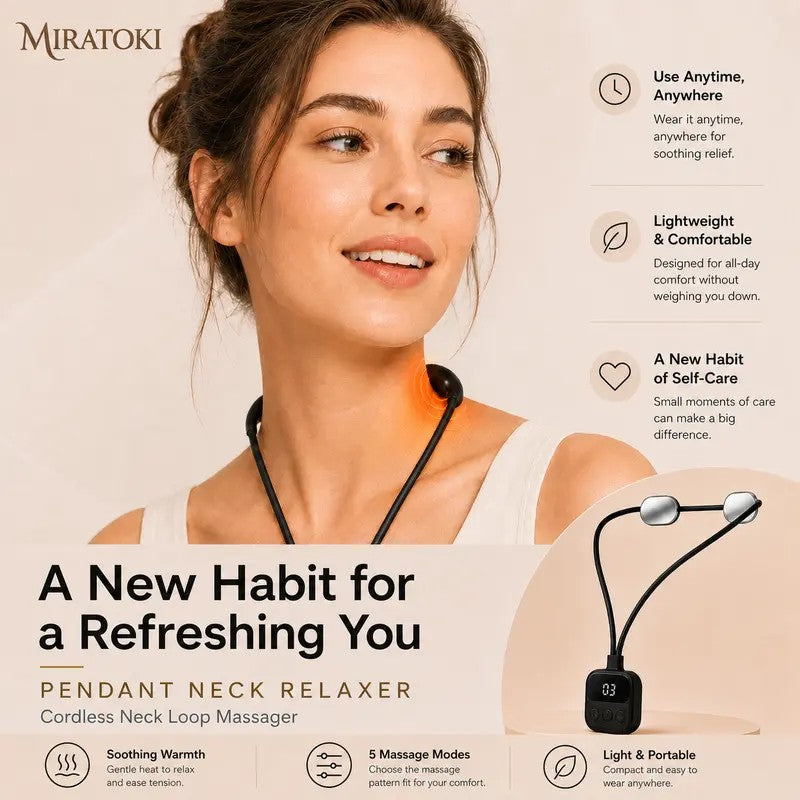 Cordless Heated Neck Massager Pendant
