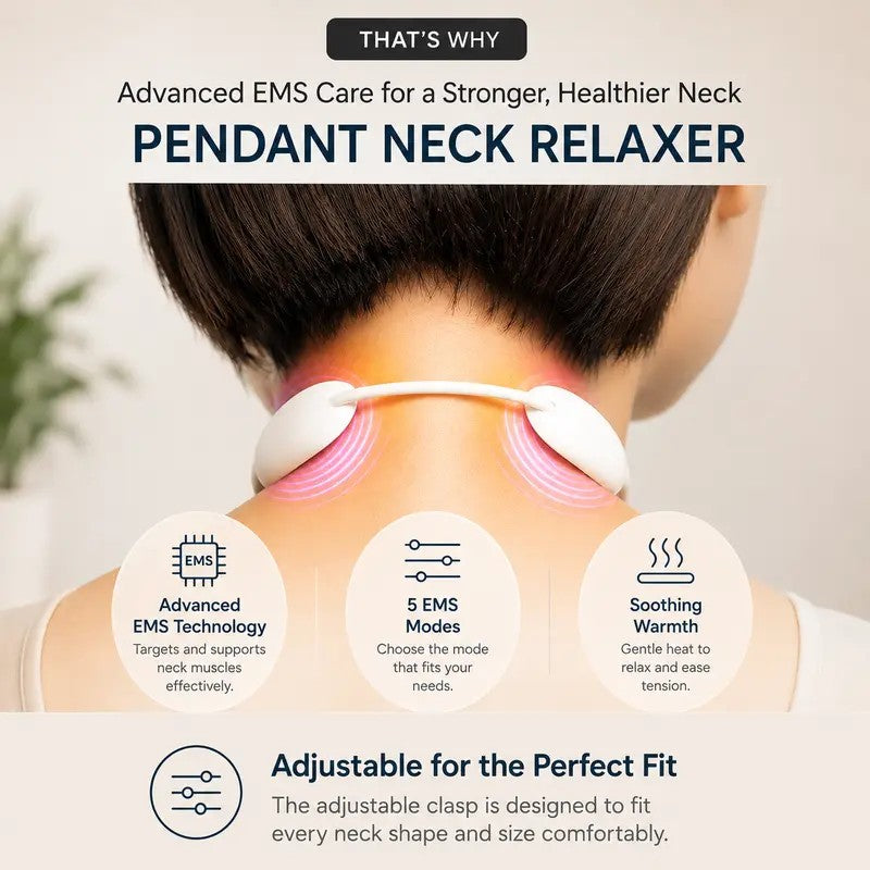 Cordless Heated Neck Massager Pendant