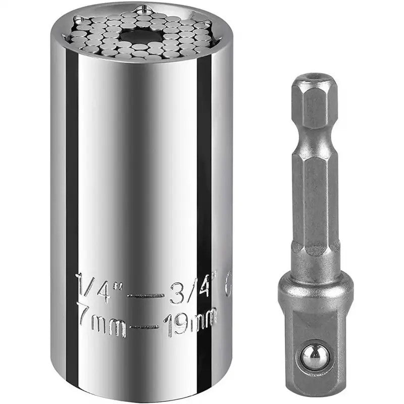 Universal Socket Wrench and Driver Set