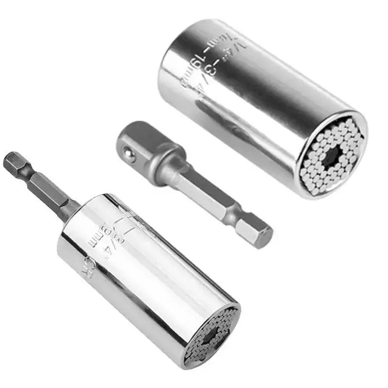 Universal Socket Wrench and Driver Set