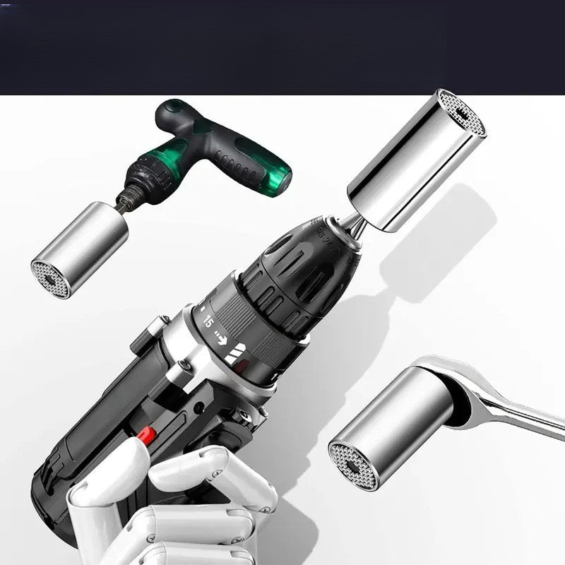 Universal Socket Wrench and Driver Set