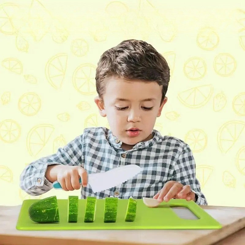 Montessori Plastic Kids Cooking Utensil Set