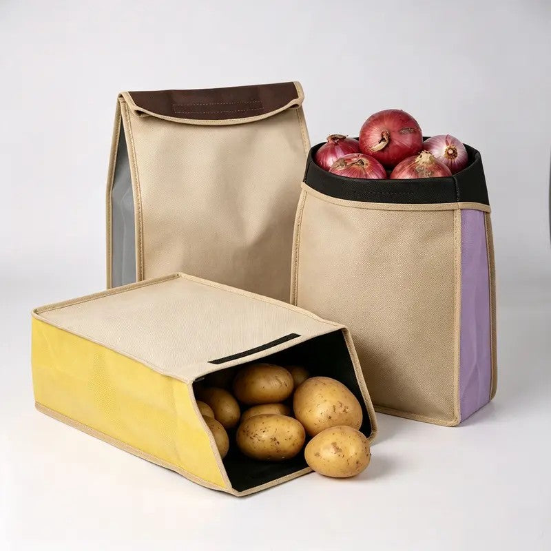 Rectangular Non-Woven Vegetable Storage Bag