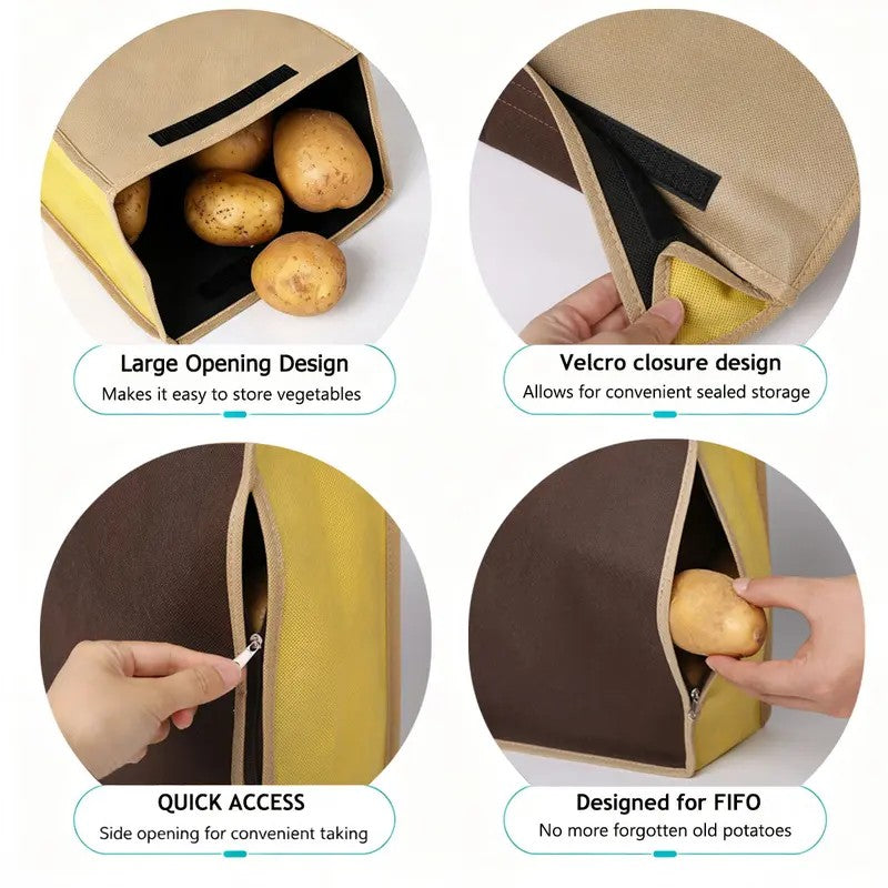 Rectangular Non-Woven Vegetable Storage Bag