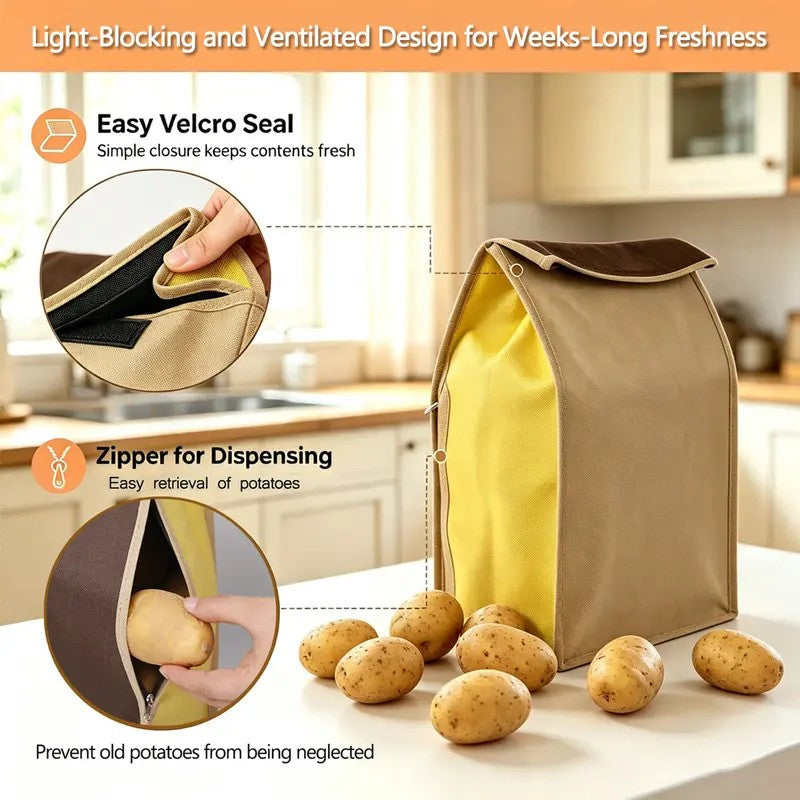 Rectangular Non-Woven Vegetable Storage Bag