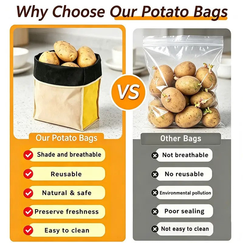 Rectangular Non-Woven Vegetable Storage Bag