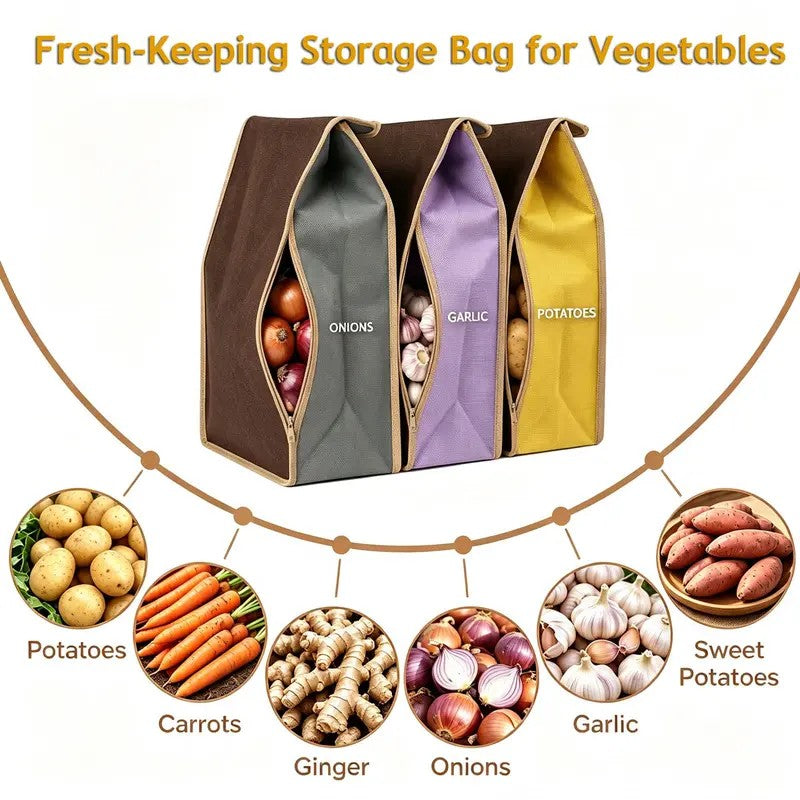 Rectangular Non-Woven Vegetable Storage Bag