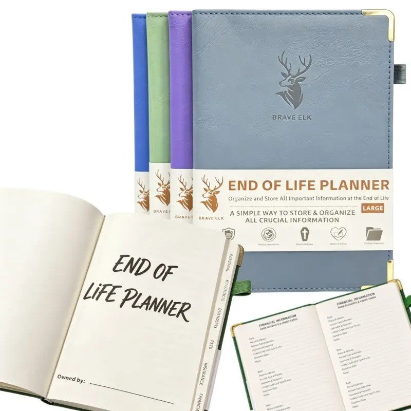 End of Life Planner Notebook