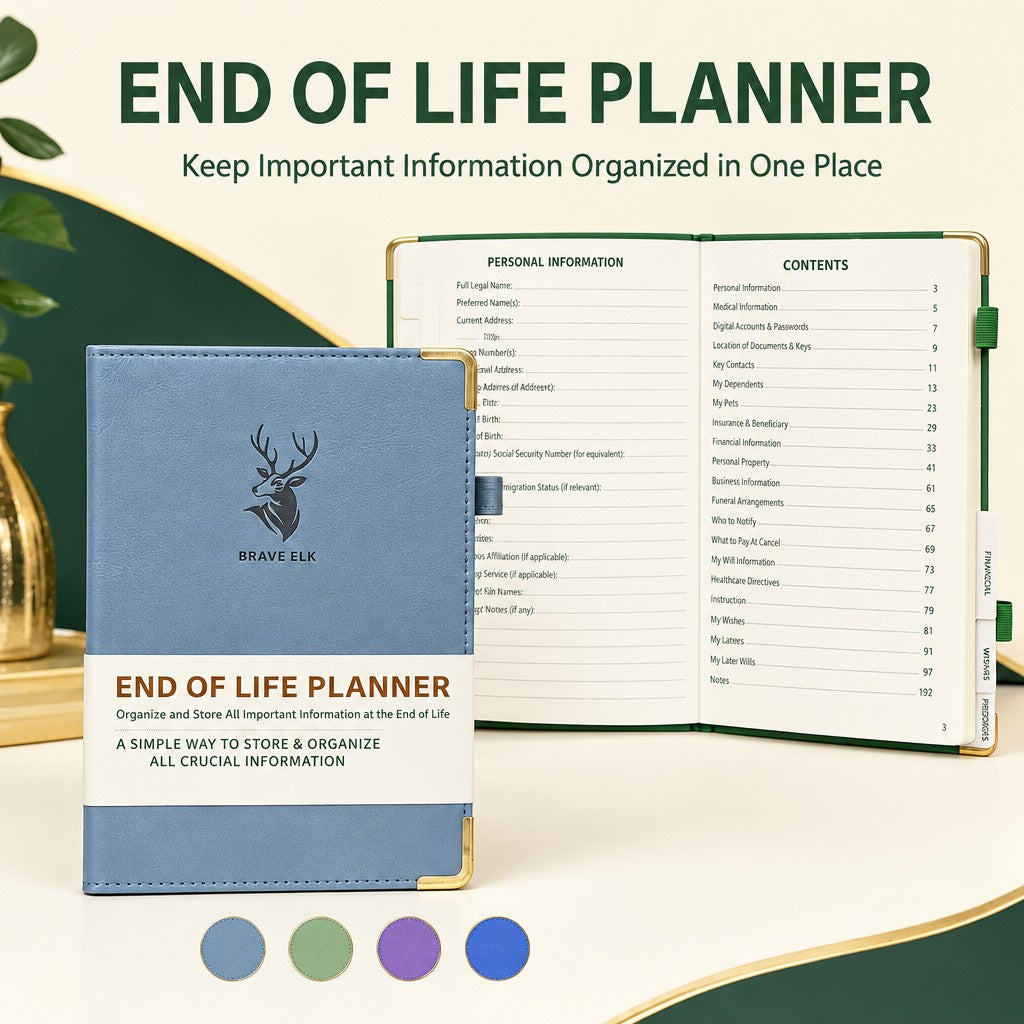 End of Life Planner Notebook