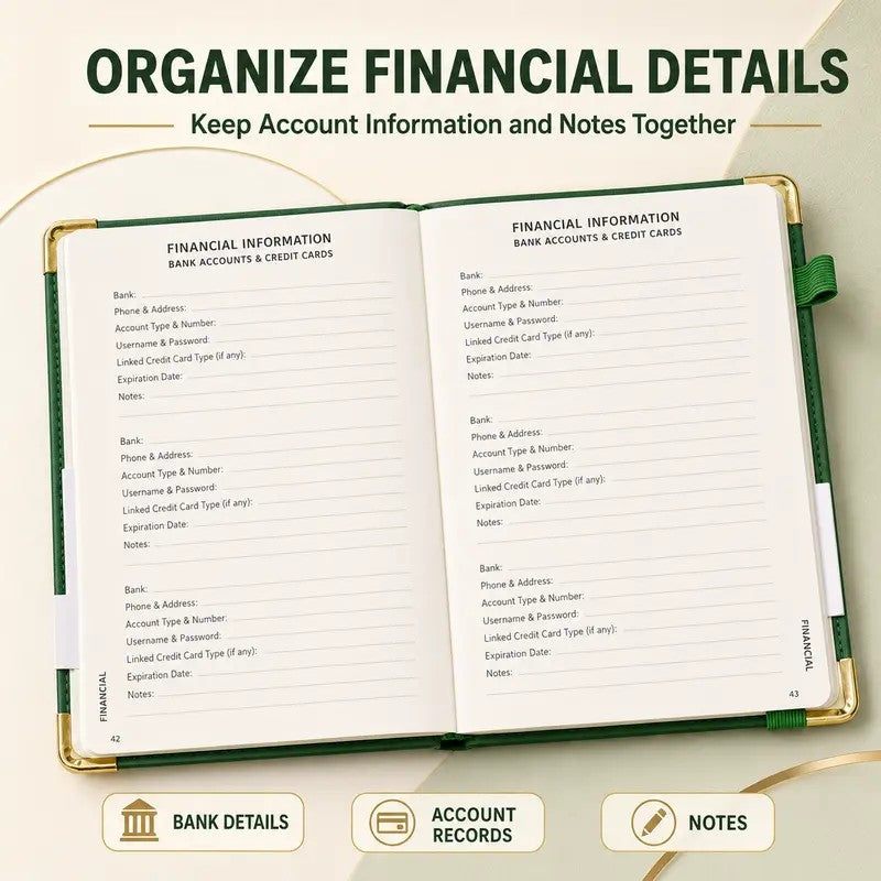 End of Life Planner Notebook