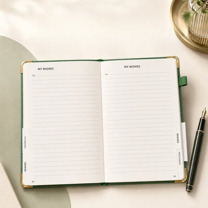 End of Life Planner Notebook