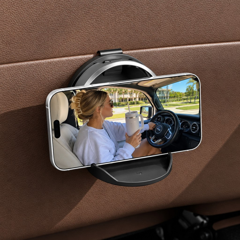 Foldable Car Cup Holder With Hook