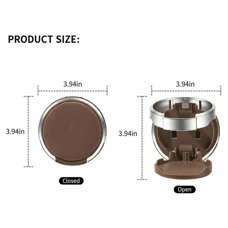 Foldable Car Cup Holder With Hook